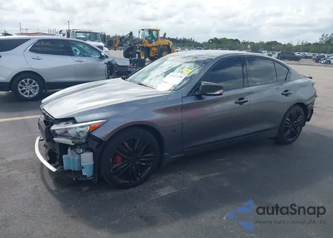 2014 Infiniti Q50 Sport из США, поврежденный, VIN JN1BV7AR3EM688417